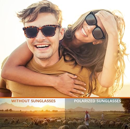 Miniatura 7 de COJWIS Paquete de 3 lentes de sol progresivos de lectura multienfoque para mujeres y hombres, protección UV, lectores solares trifocales con bisagra