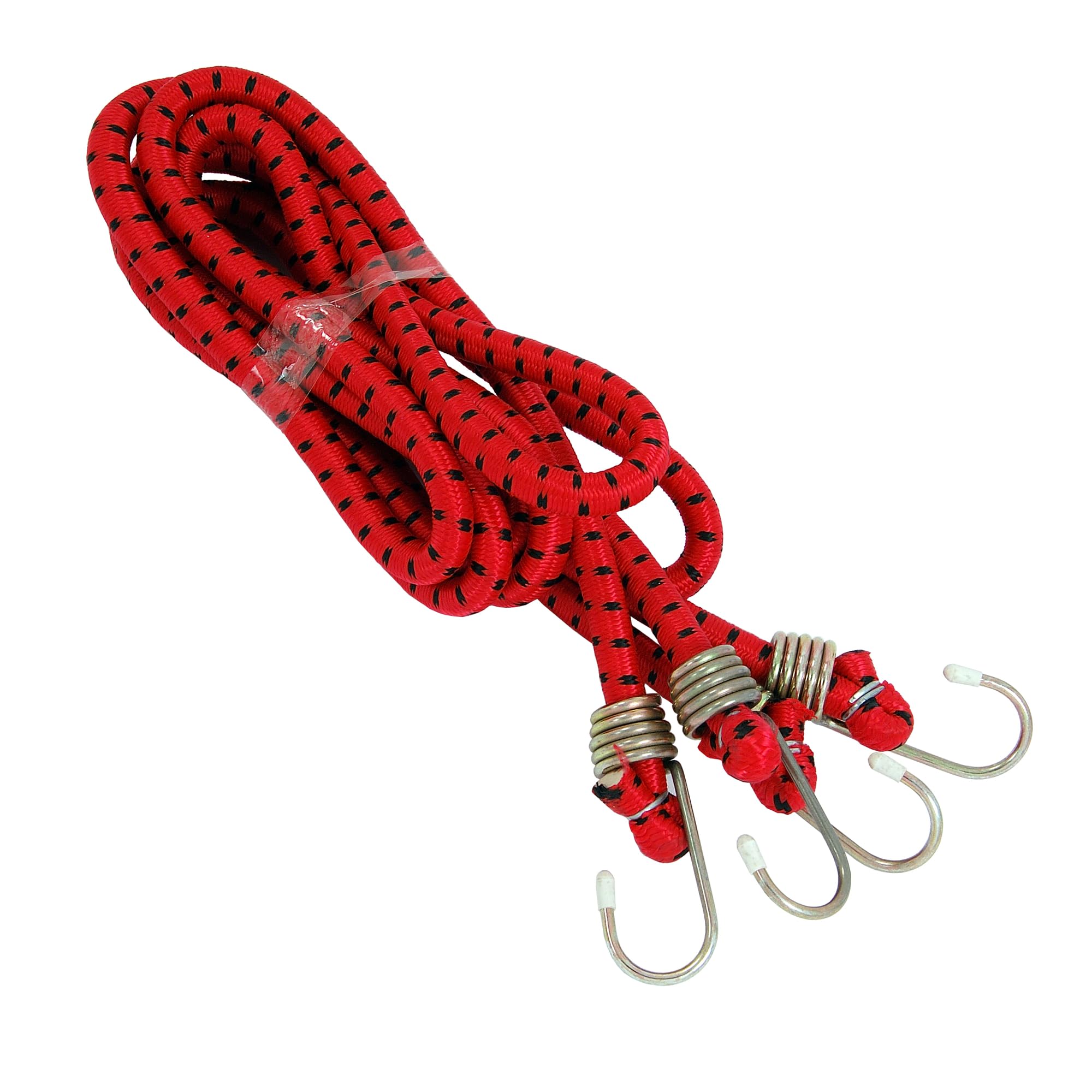 Neilsen CT3139 2pc Bungee Cord Set - Size: 72in. / 1800mm x 12mm | Heavy Duty Elastic Cords with Metal Hooks | Ideal for Securing Vehicles, Trailers and Cargo โ image 1