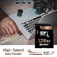 Vista 4 de Synergy - Tarjeta de memoria digital para videocámara, funciona con DJI Osmo Pocket Gimbal Videocámara, 128 GB Secure Digital (SDXC) Clase 10