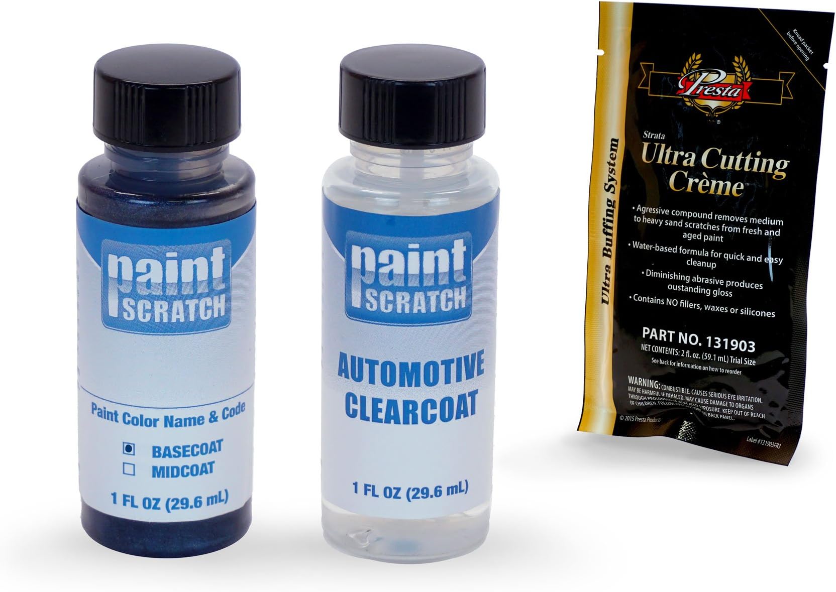 PAINTSCRATCHTouch Up Paint Bottle Car Scratch Repair Kit - Compatible/Replacement for Lexus GX 460 Platinum Silver Metallic (Color Code: 1J4)