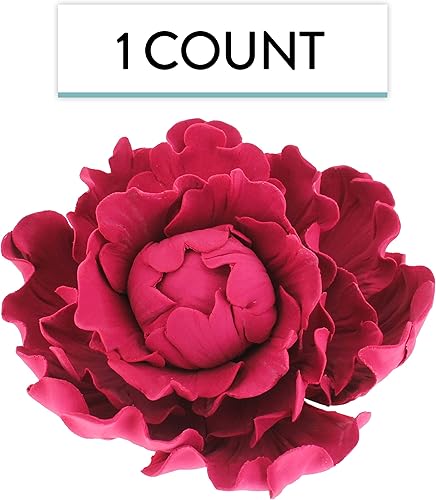 Miniatura 3 de Global Sugar Art Chef Alan Tetreault - Pastel de azúcar de peonía premium, 1 unidad