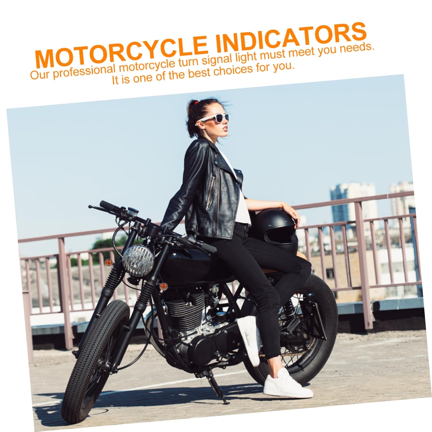 4 kierunkowskazy LED do motocykli, w stylu retro, łatwe w montażu