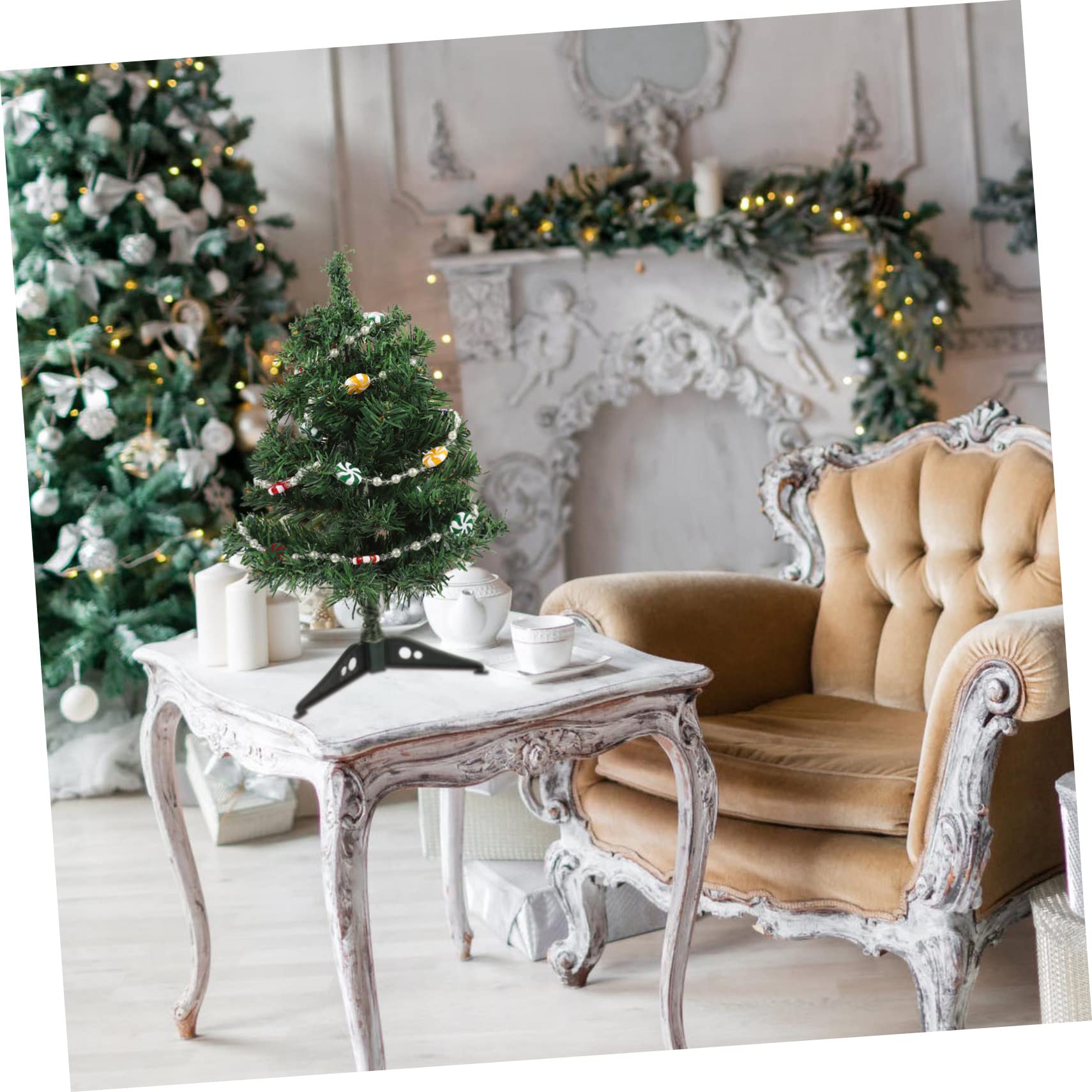 IMIKEYA 3St Weihnachtsbonbonperlen aus Acrylperlen Weihnachtskugelgirlande Süßigkeiten Dekoration Schlafzimmer weihnachtsbaumdeko Dekore aus Acrylperlen Weihnachtsparty-Anhänger