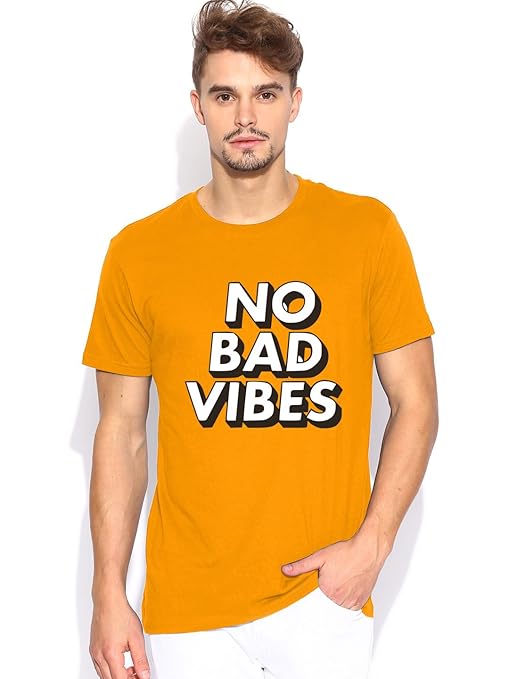 No bad vibes t shirt myntra Clearance