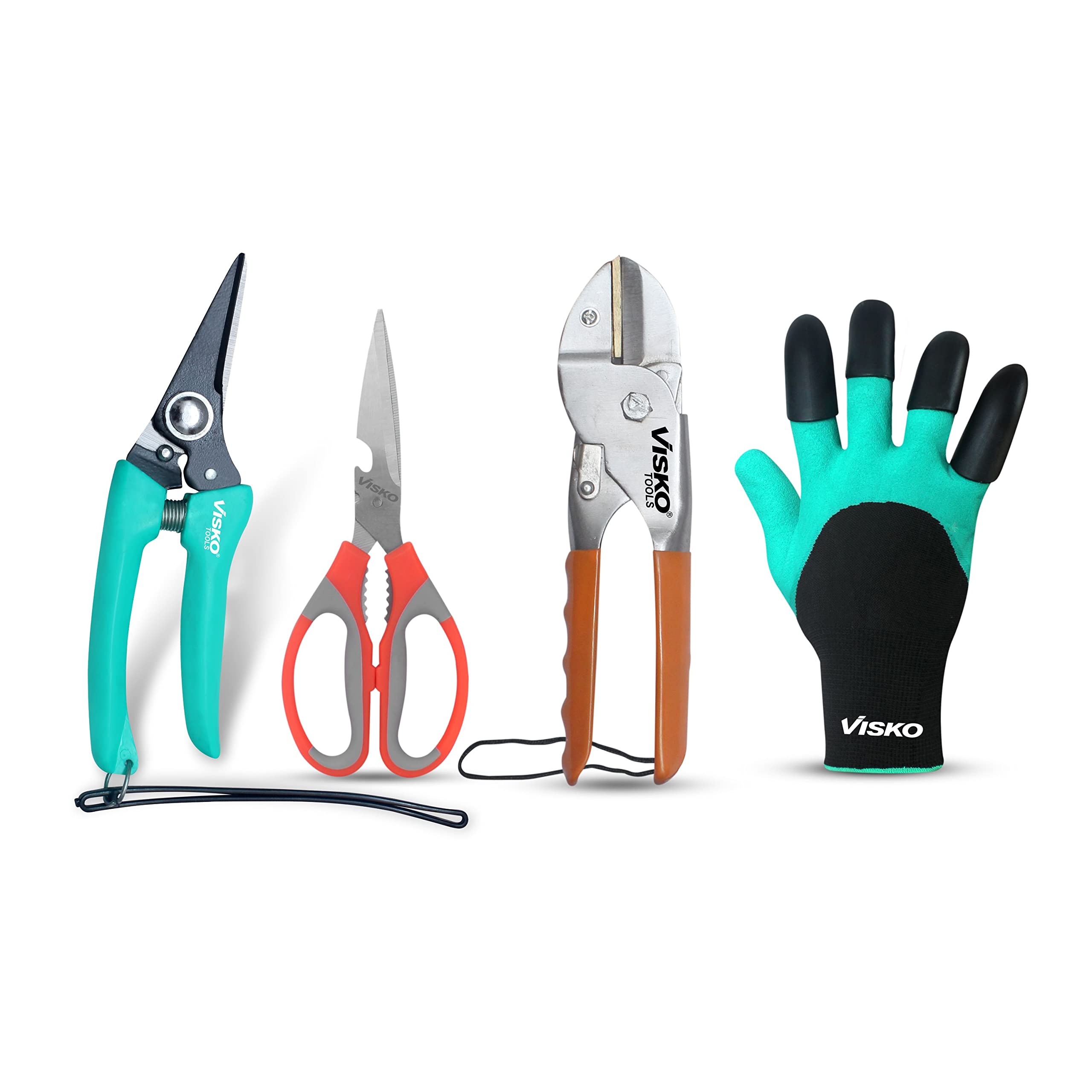 VISKO Garden Tools Set, 665 Gardening Hand Tool Kit 4 Pieces for Home Gardening (B0B91117VV) Amazon Price History, Amazon Price Tracker