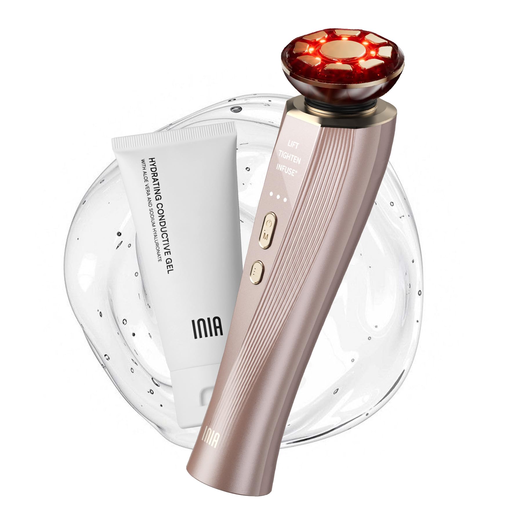 INIA Flare 3-in-1 Microcurrent Facial Device