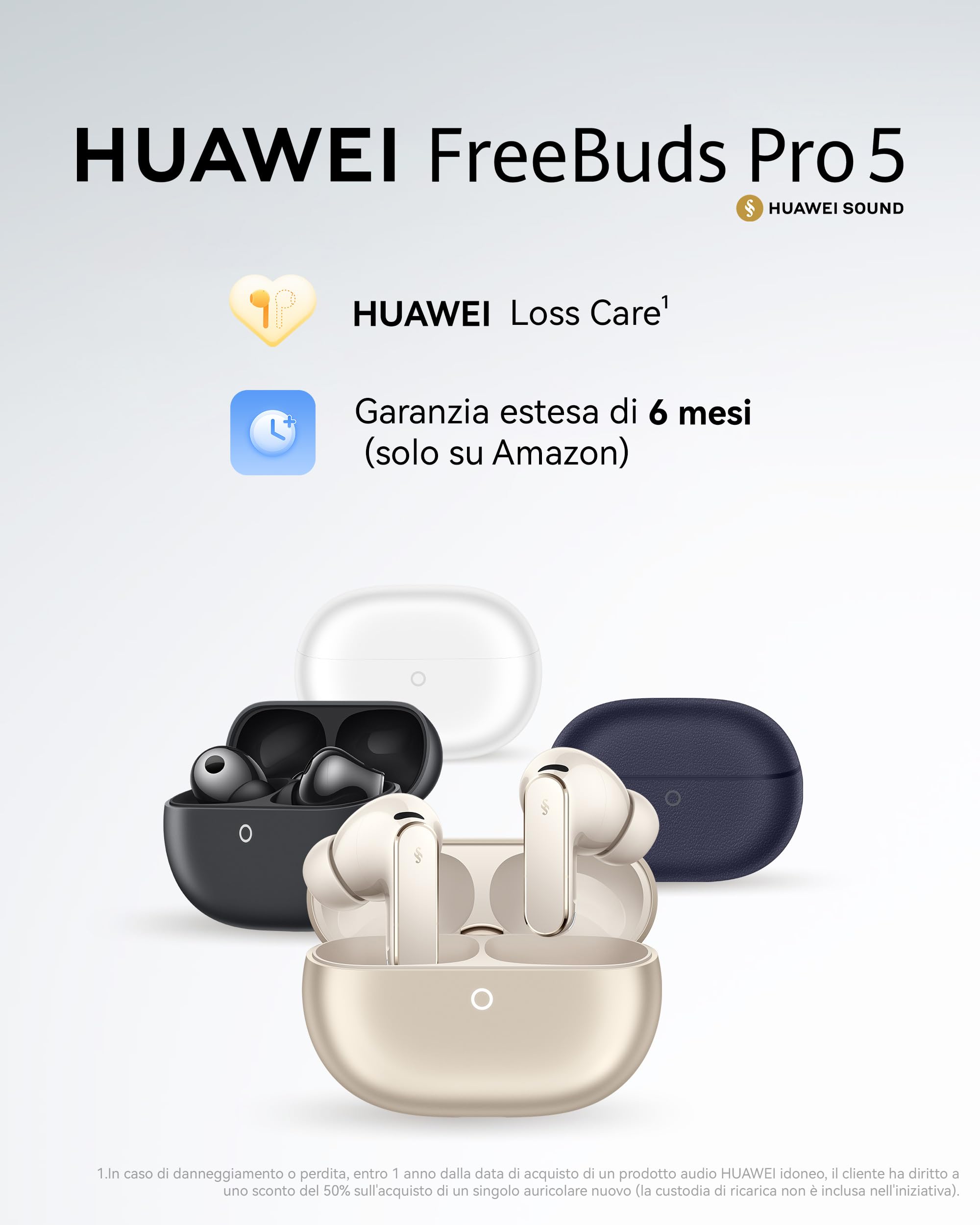cuffie-wireless-huawei-freebuds-pro-5-cancelleria-suono-immersivo - Dettaglio