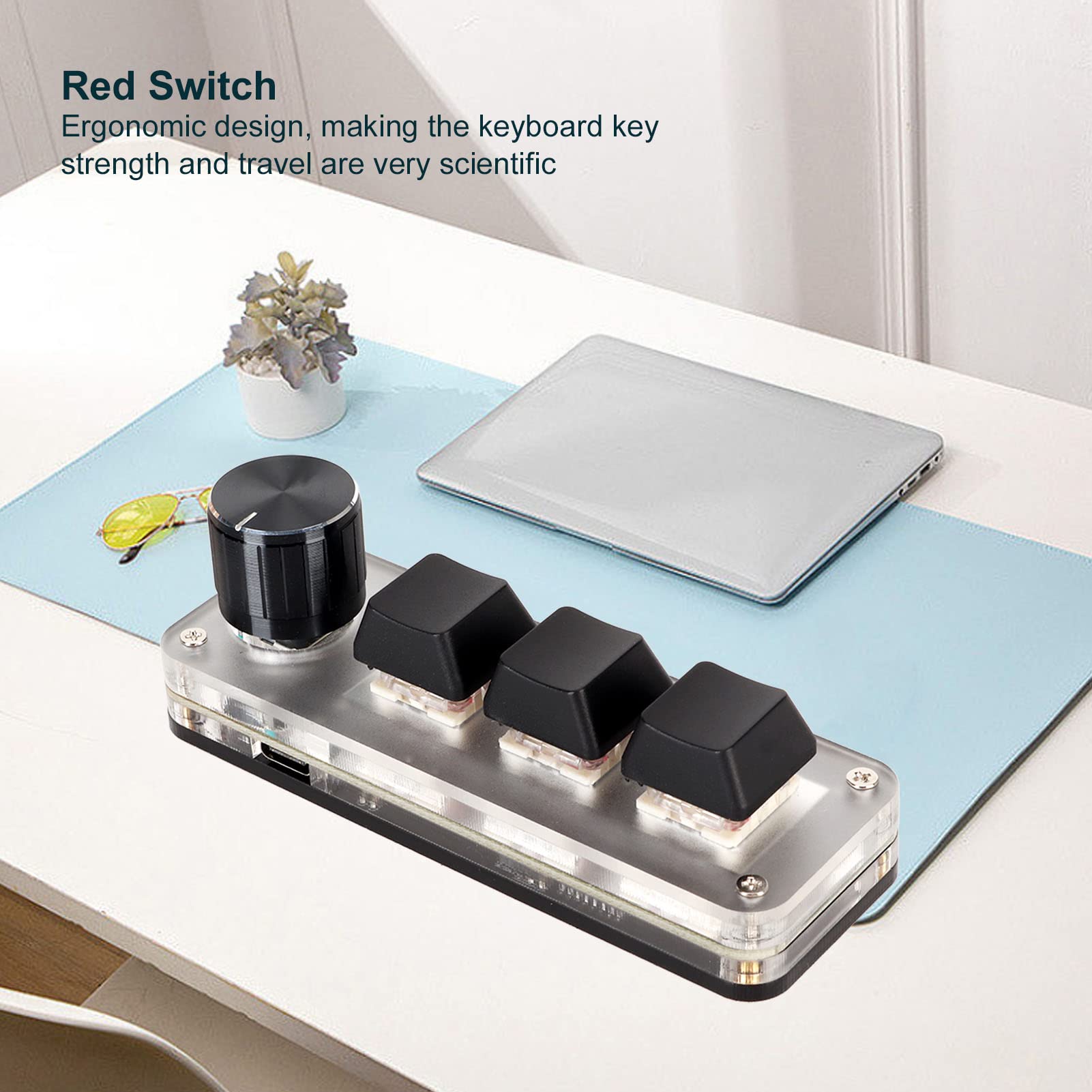 Amazon.co.jp: マクロキーボード メカニカルキーボード プログラマブル