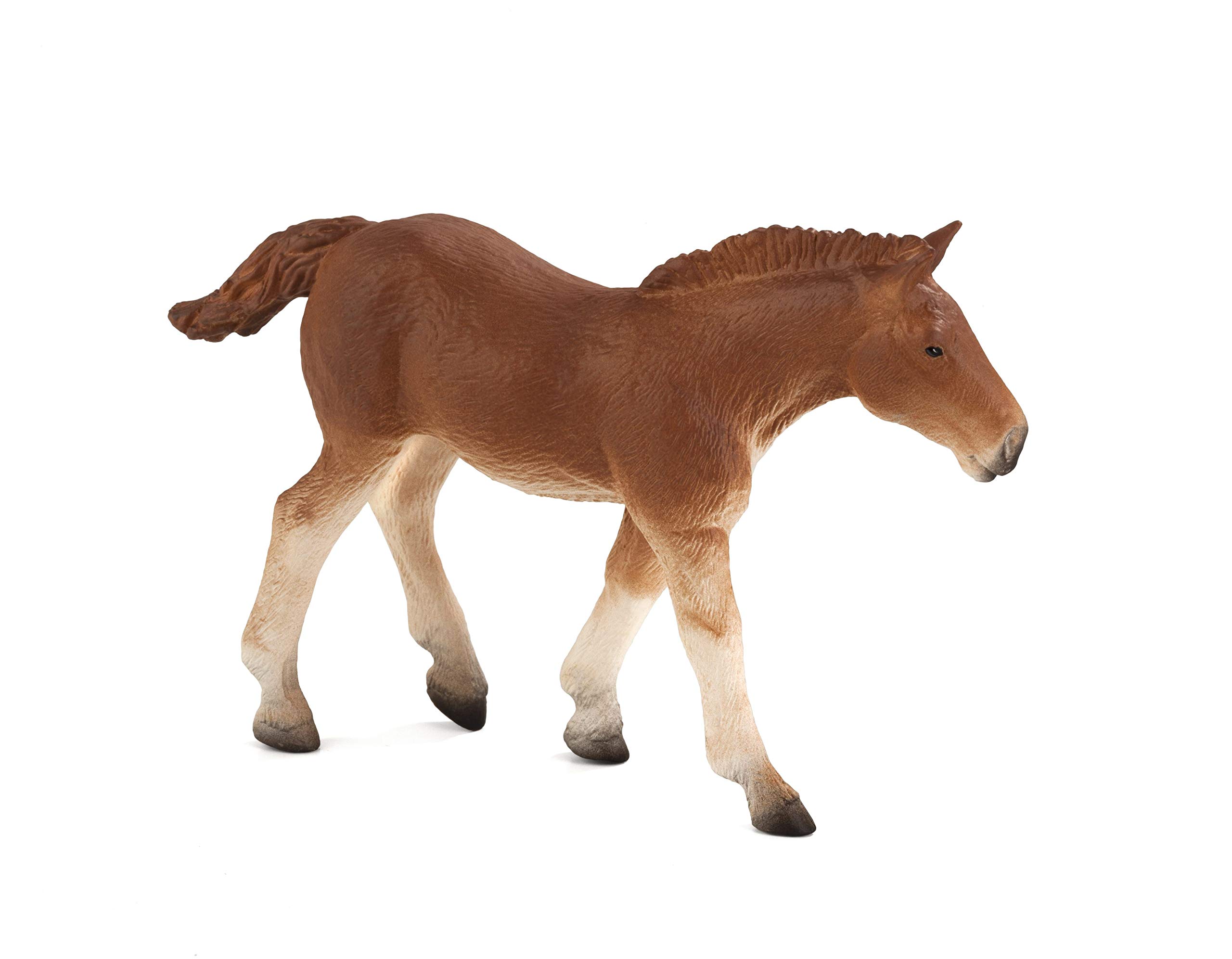 MOJO Suffolk Punch Foal Realistic Equestrian Horse Club Hand Painted Toy Figurine