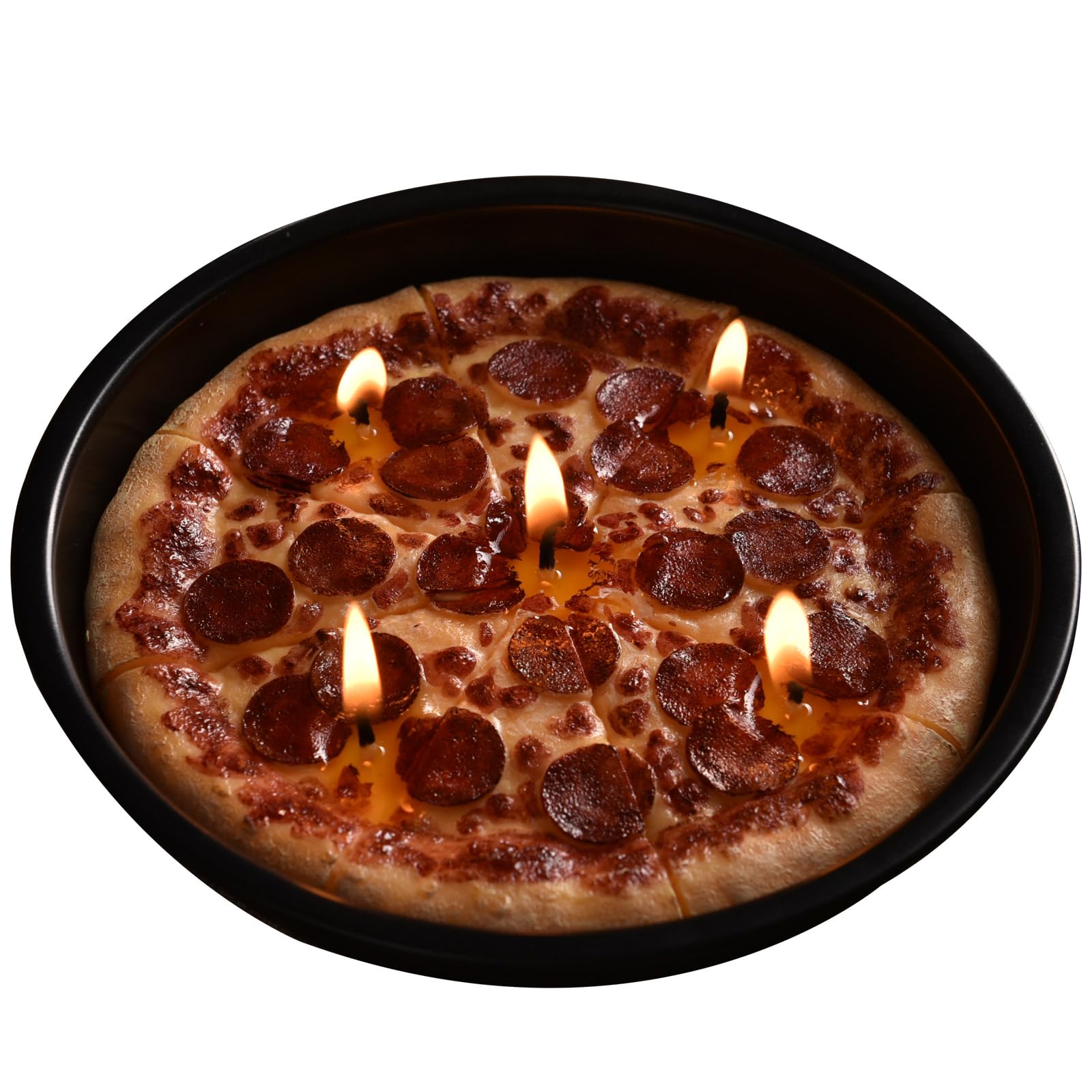 Pizza Scented Candle Realistic Food Candle