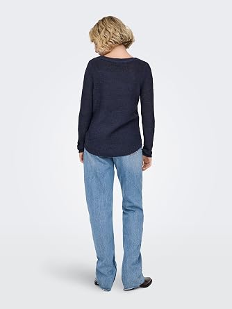 ONLY Women's Onlgeena Xo L/S Pullover KNT Noos Sweater