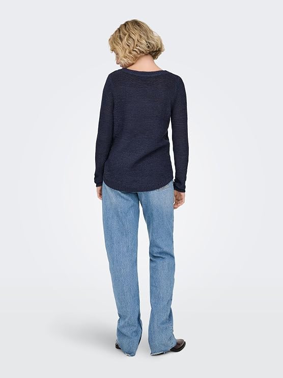 ONLY Women's Onlgeena Xo L/S Pullover KNT Noos Sweater