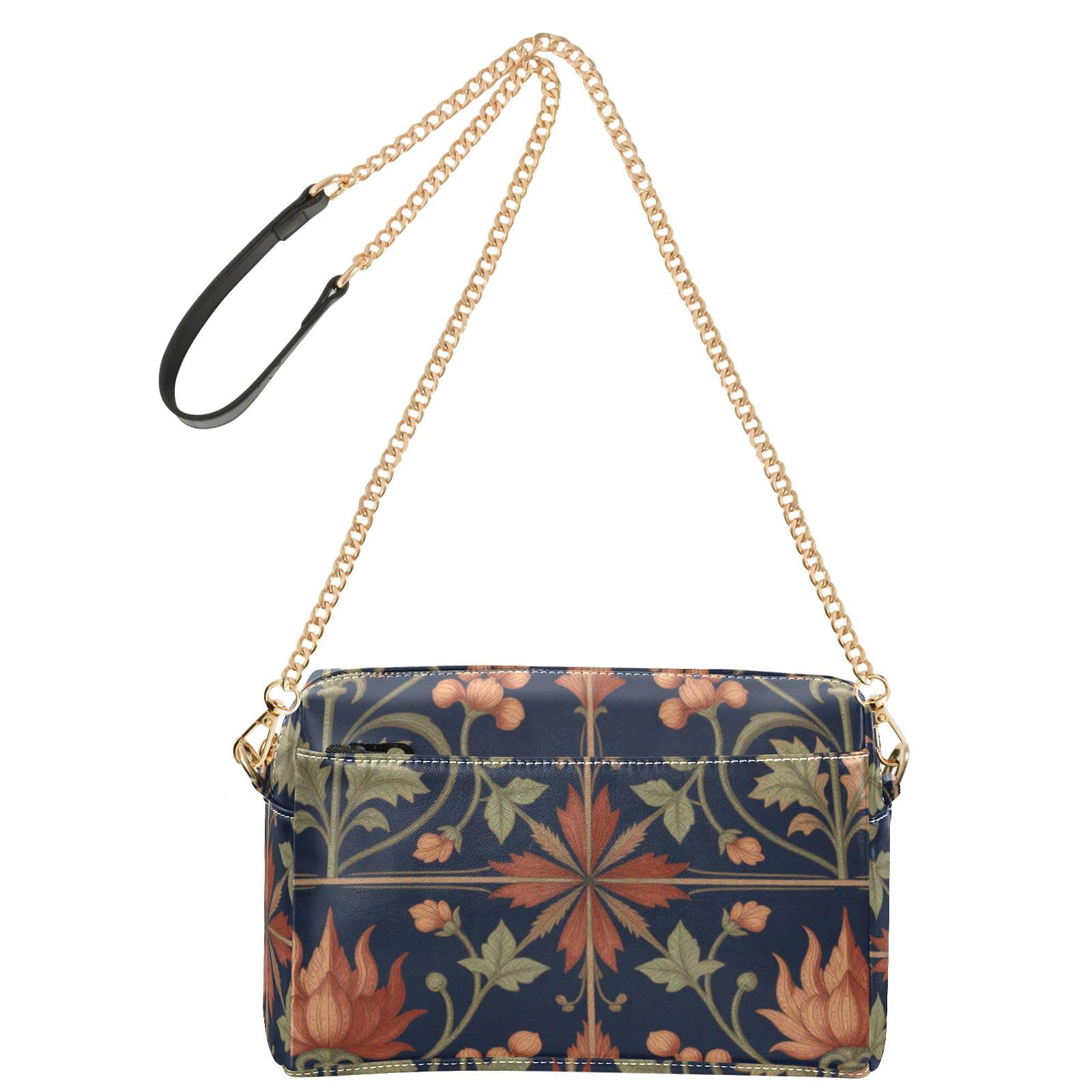 Bolso bandolera ligero con correa de cadena con capacidad de 2,5 L para