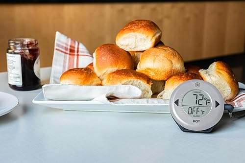 Miniatura 7 de ThermoWorks DOT - Termómetro de alarma simple favorito de los chefs - Gris paloma