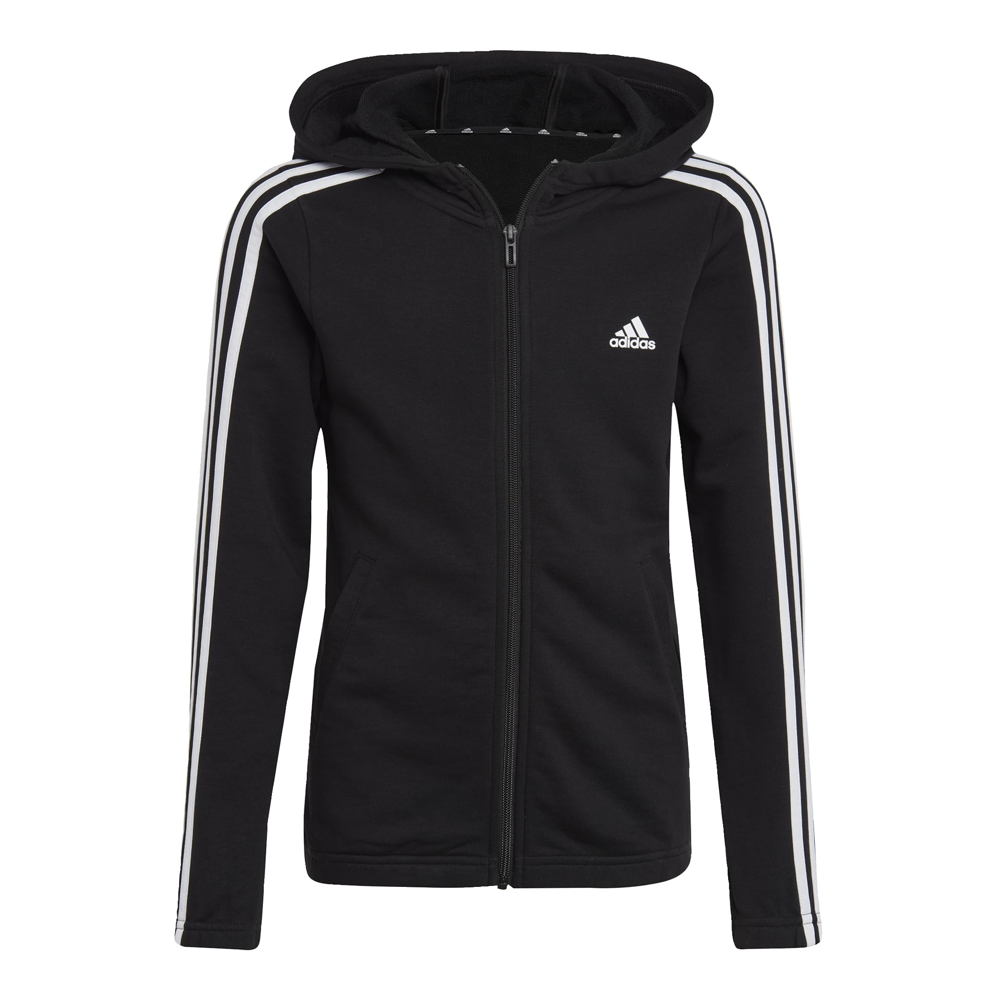 adidas Bluza Dziewczynki Essentials 3-stripes Full-zip Hoodie
