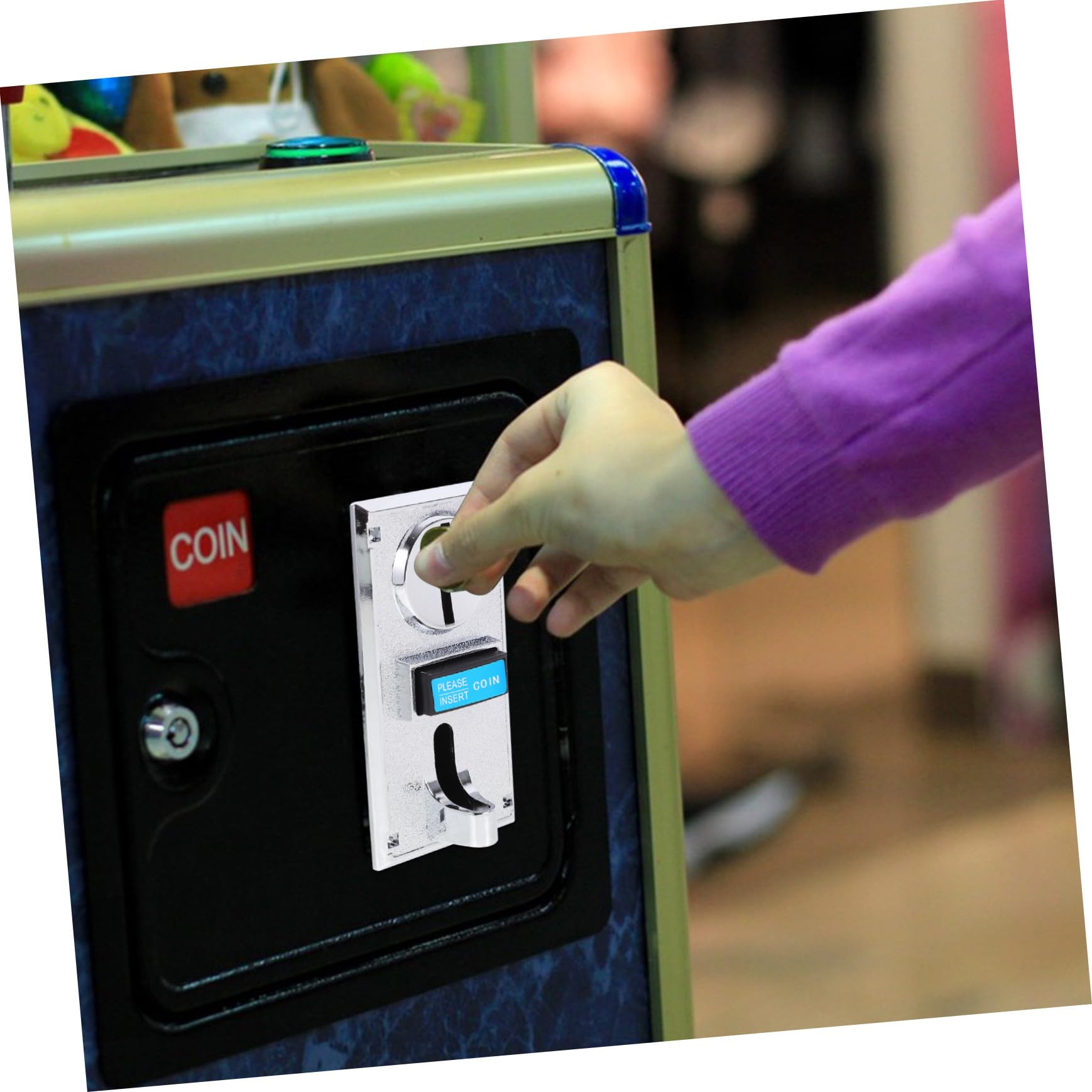 Selector Electrónico de Monedas Múltiples para Lavadora Reconocimiento Preciso y Diámetro de 15-29mm para Aplicaciones de Vending y Juegos