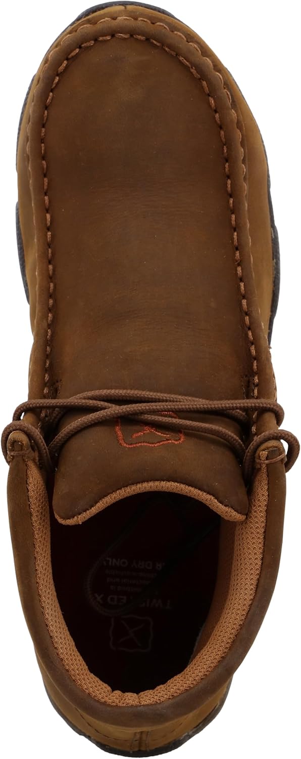Twisted X Men's 4" Wedge Sole Boot, Moc Toe
