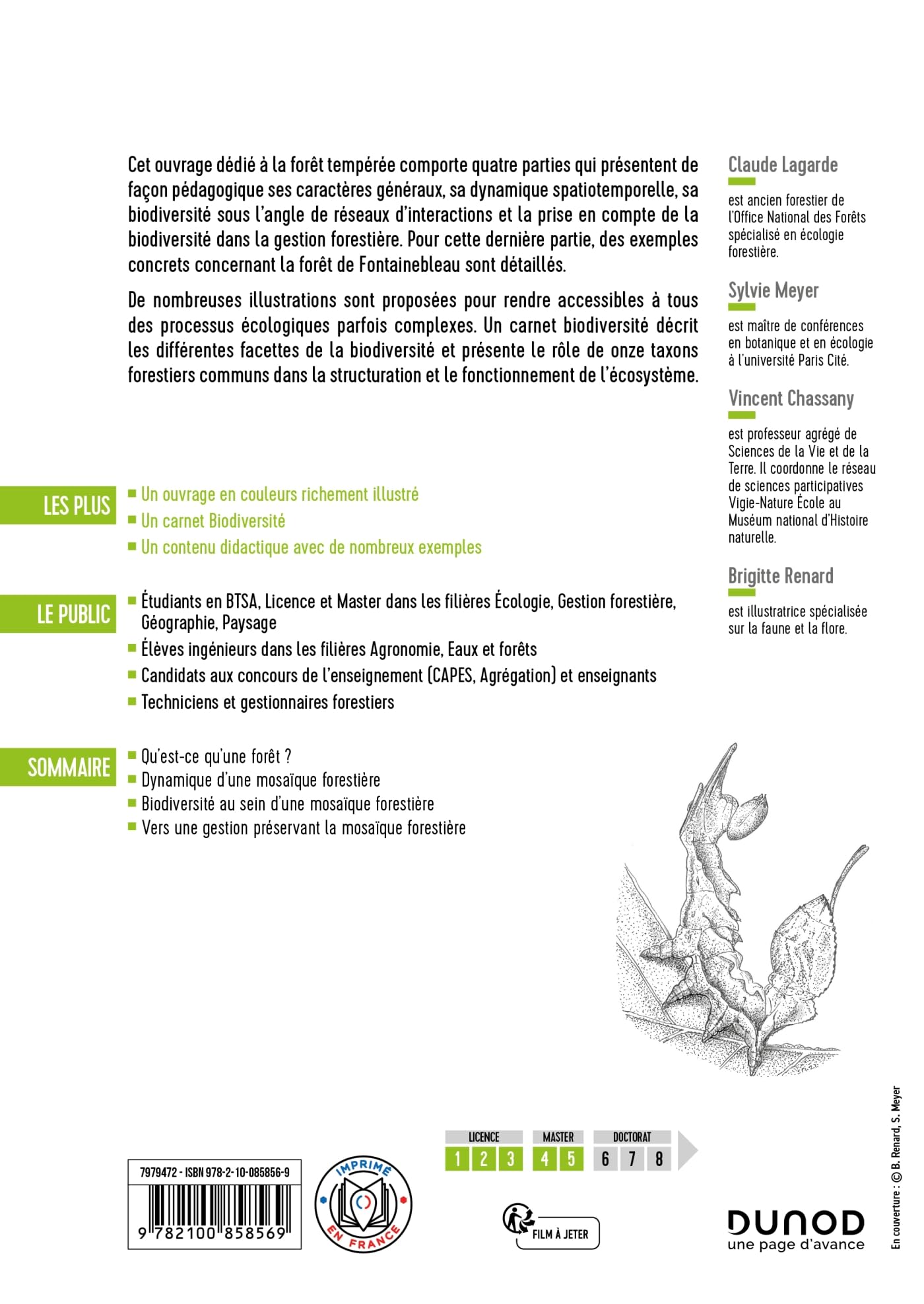 Forêt : biodiversité, dynamique et gestion
