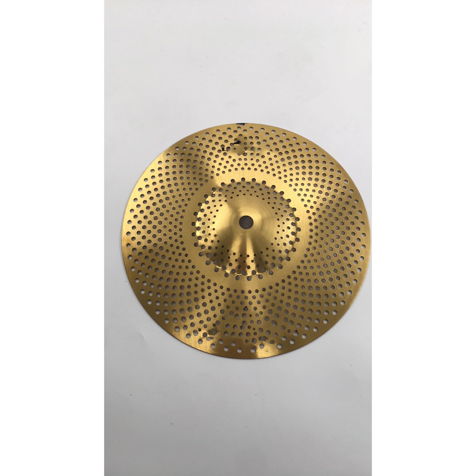 Platillos Silent Gold Frosted Silent De 10 Pulgadas Platillos De Agua Platillos De Rendimiento Para Batería Platillos De Efecto Platillos Con Sordina