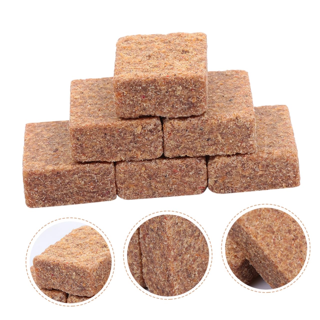 POPETPOP Camping Fire Starter 50pcs Combustion Supporting Blocks Lightweight Convenient