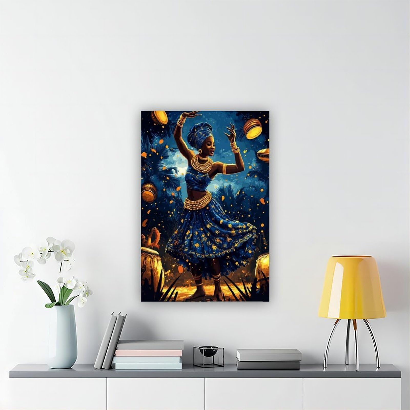 Stampa artistica da danza, festival africano tradizionale (3) poster su tela da parete decorazione artistica da parete dipinti per soggiorno camera da letto decorazione 40,6 cm L x 61 cm W