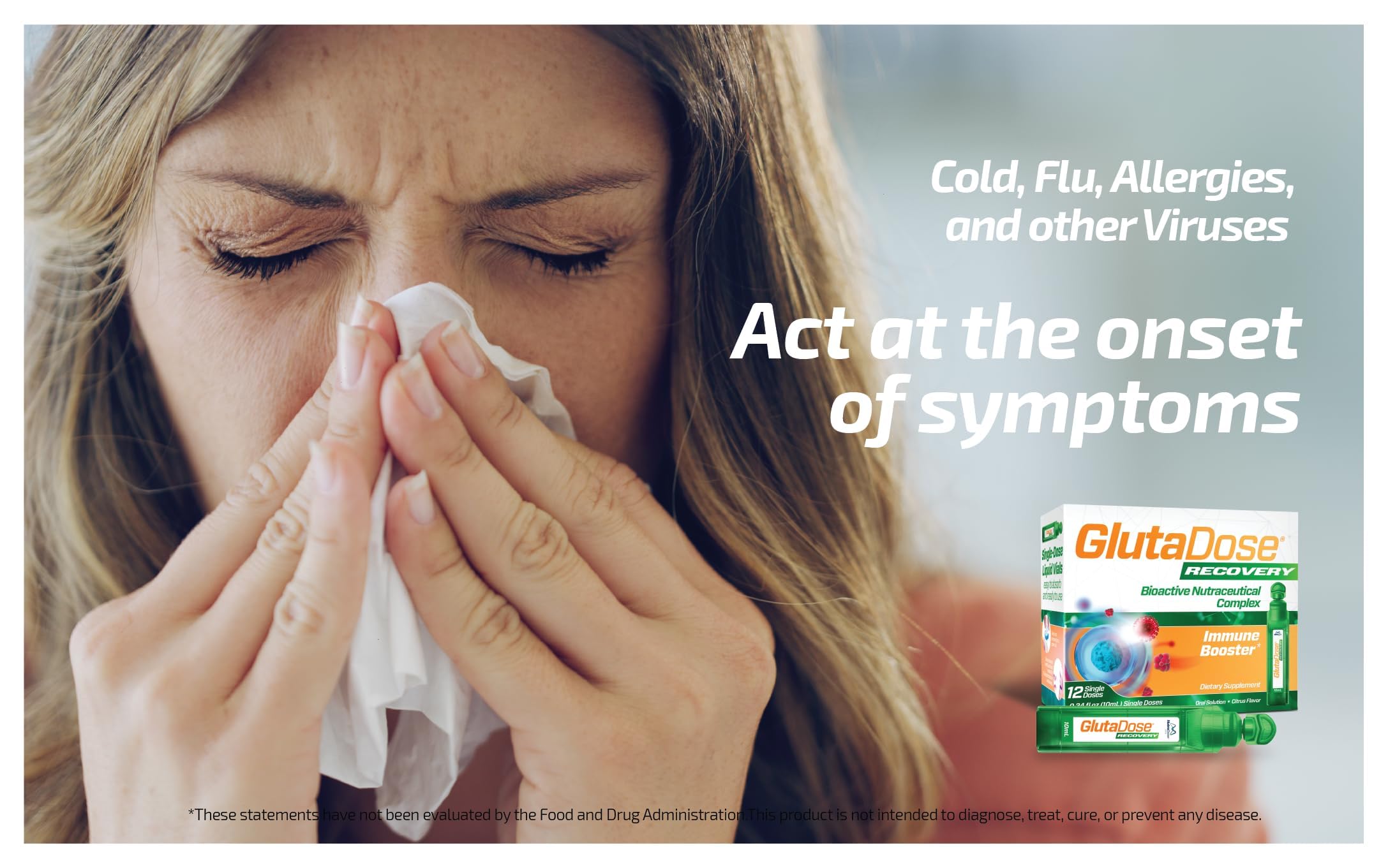 glutathione for cold Amazon.com: GlutaDose Ultimate Immune Boost & Daily Detox Bundle, Cold &  Flu Recovery, Immune & Energy Support, Glutathione, Astragalus, Echinacea,  Acerola (1,000 mg Blend), Selenium, Zinc, Liquid Supplements : Health &  Household main image 0