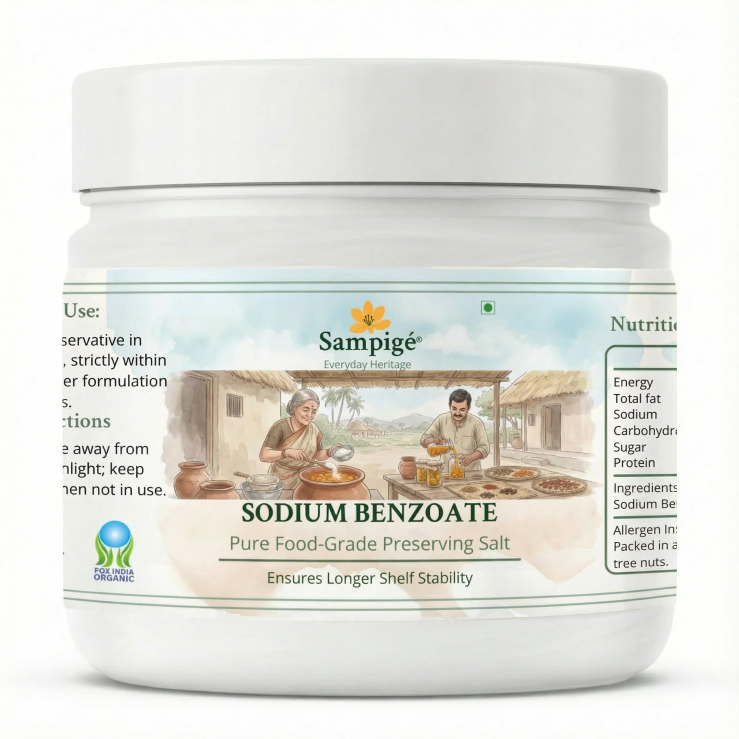 Sodium Benzoate - 200 Grams