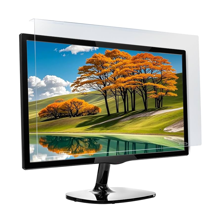 Amazon.co.jp: マモリス モニター保護パネル 27インチ ブルー