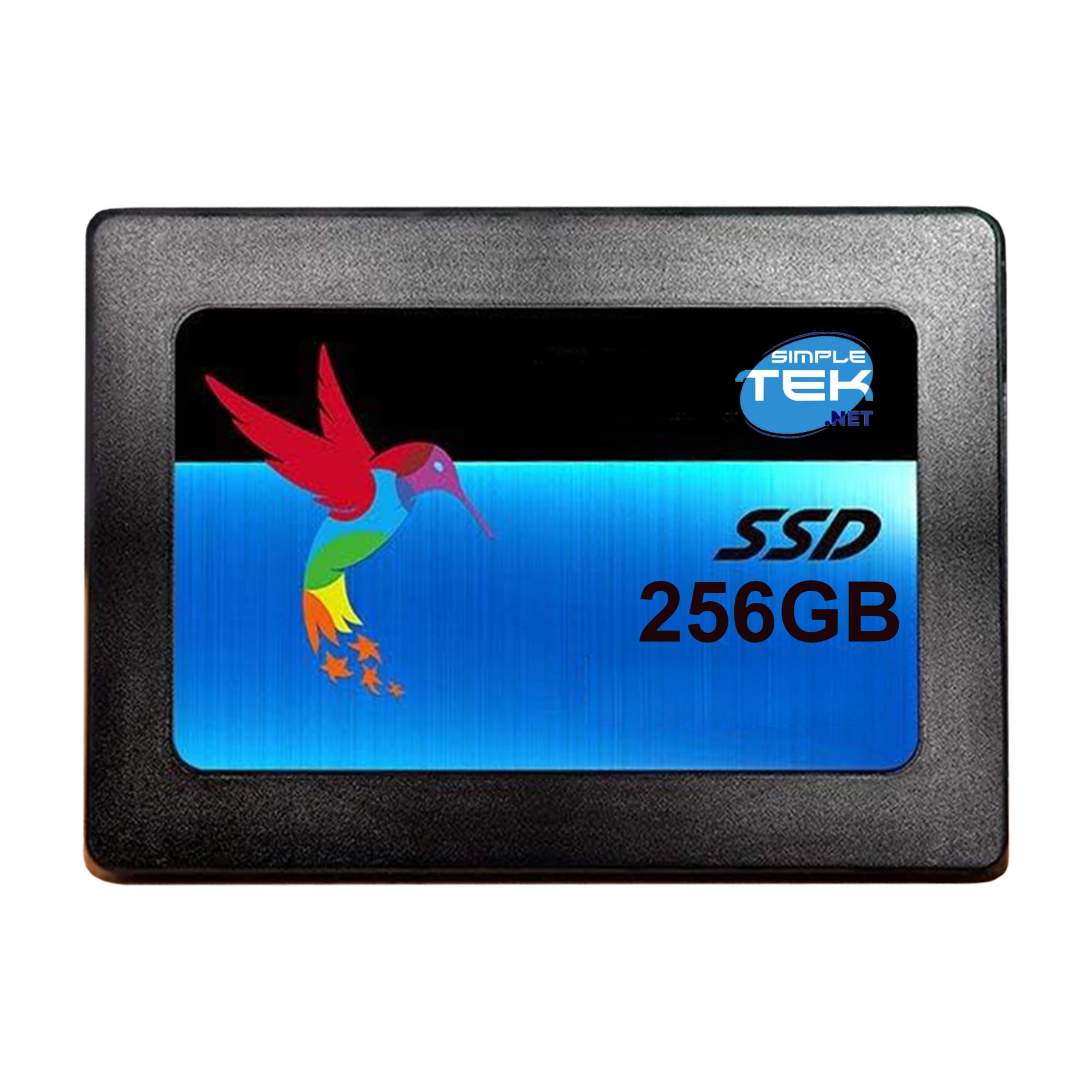 SIMPLETEK - Unità SSD Interna 256GB SATA III 2,5" - Disco a Stato Solido ad Alta Efficienza per PC, Laptop, Server e DVR