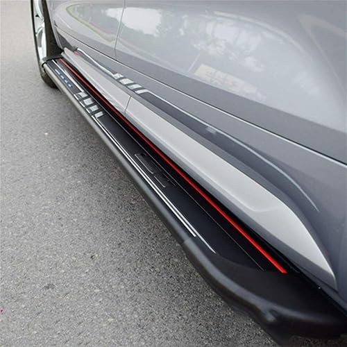 Miniatura 5 de Plataforma de tubo lateral de pedal de paso compatible con Nissan X-Trail compatible con Rogue T33 2021 2022 plataforma de tubo lateral de aluminio