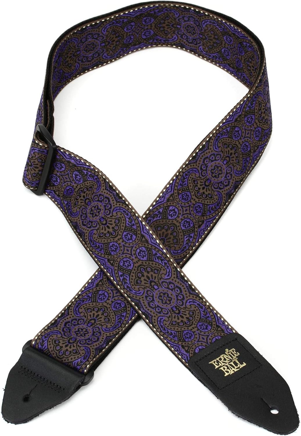 Ernie Ball Jacquard Guitar Strap, Purple Paisley (P04164) : Everything Else