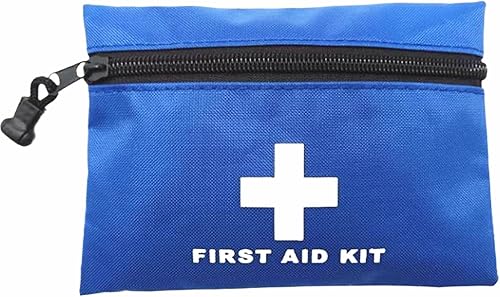 Miniatura 12 de Bolsa roja de primeros auxilios de emergencia, pequeña bolsa vacía de rescate de viaje para almacenamiento de primeros auxilios, bolsillo para rosa