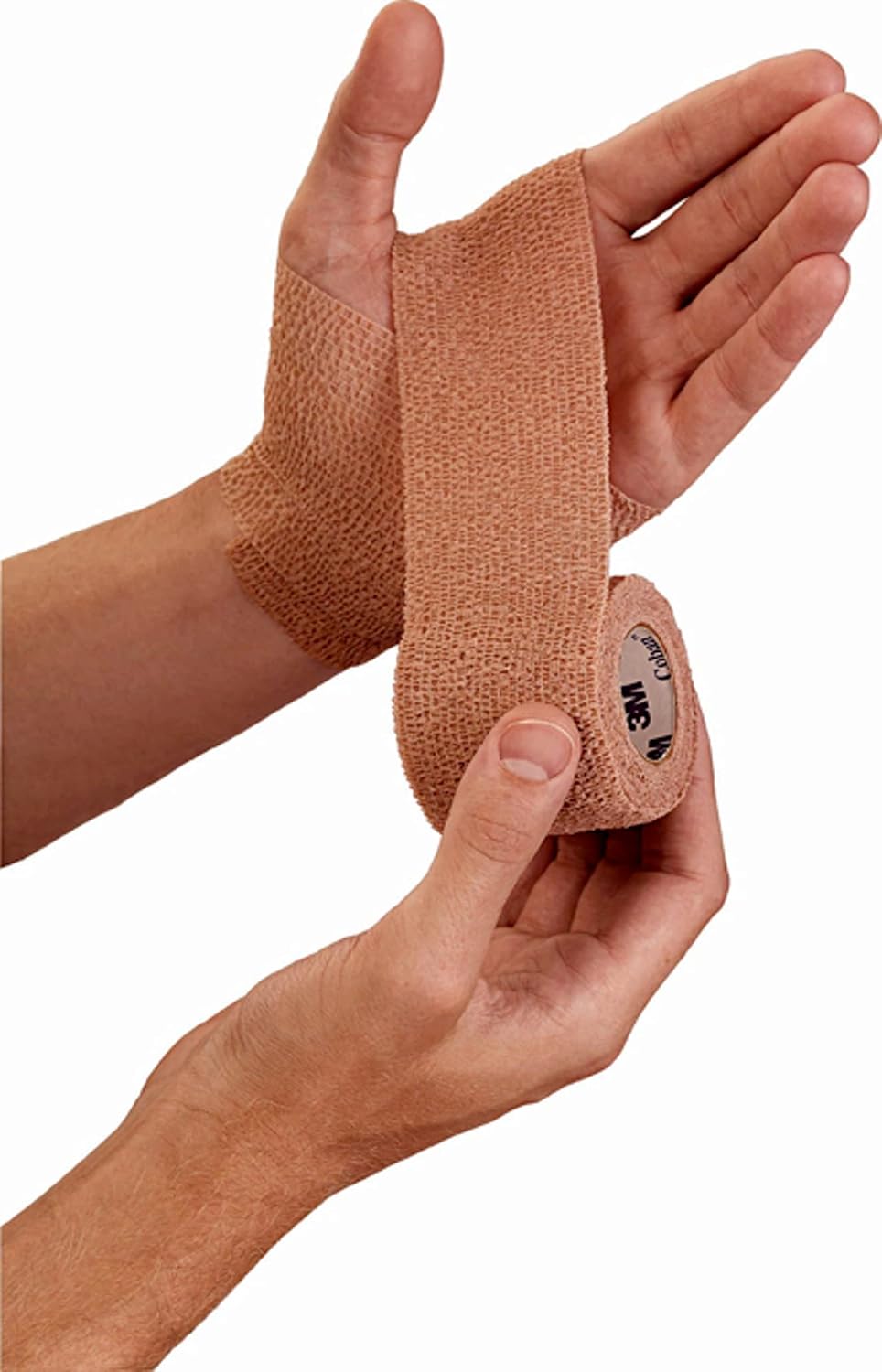 Nexcare Coban 3-Inch Wide Self-Adherent Wrap, 5-Yard Roll, 1-Count Boxes (Pack of 1)