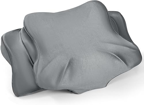 Miniatura 6 de Funda de almohada de satén grueso, funda de almohada elástica de 40 x 60 pulgadas para almohada cervical o almohadas de espuma viscoelástica,
