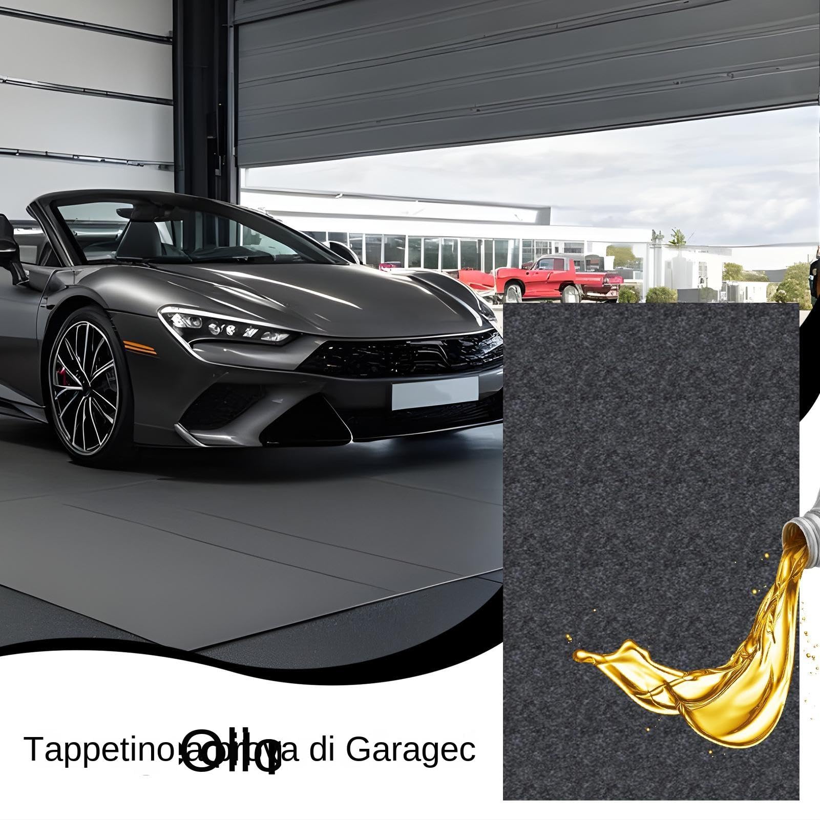 Tappeto Da Garage Per Pavimento Tappeto Manutenzione Riutilizzabile