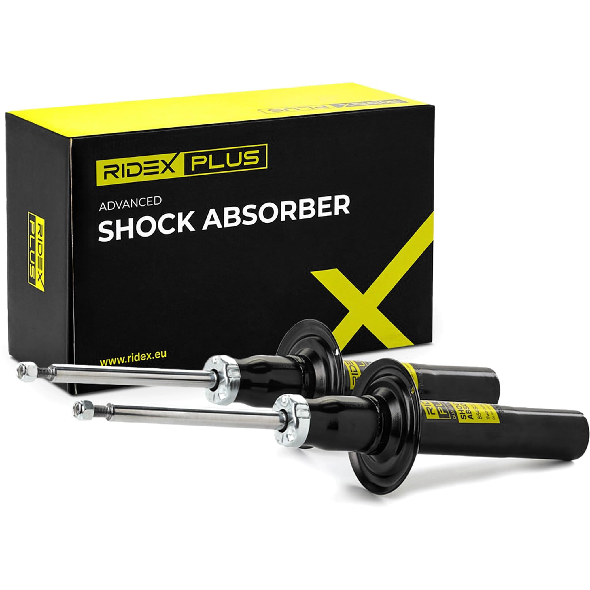 RIDEX PLUS 854S19311P 2x Amortisseur Avant Compatible avec AUDI A4 B8 Avant 8K5