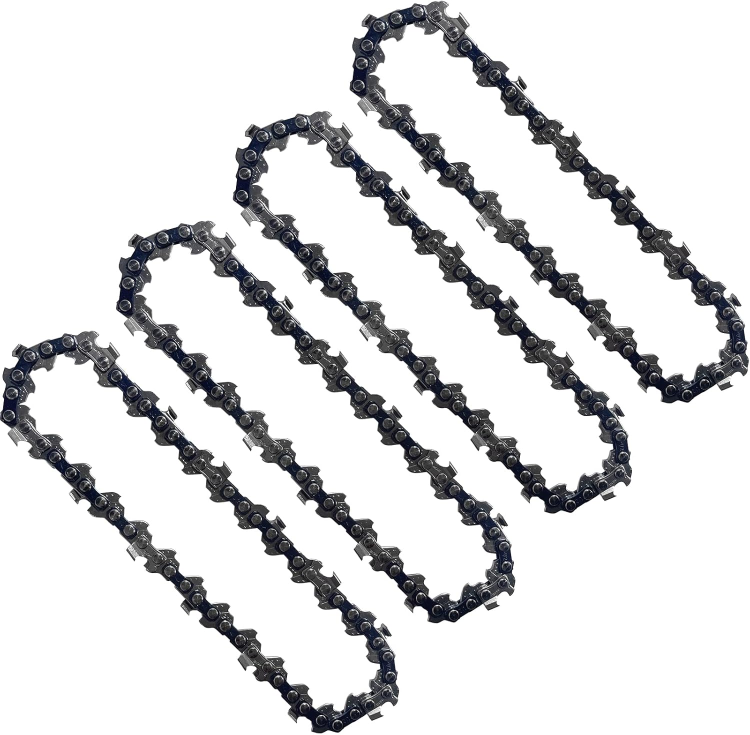 4PC 5 Inch Pruning Saw Chain for WORX WG325 / WG325.9, 5" Pruner Replacement Chain for Worx WG324 / WG324.9 Pruning Saw - 0.30"