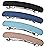 Fsmiling Hair Barrettes for Women French Hair Barrette Clip Medium Matte Hair Clips Barrette No Slip Hair Accessories 4-Pack