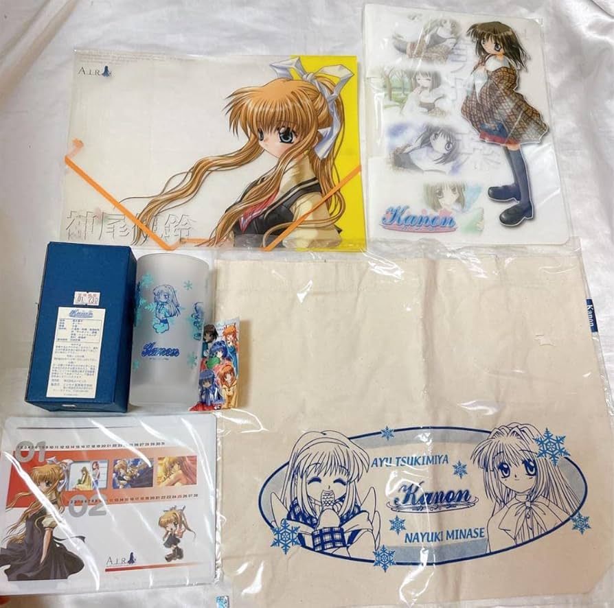 Amazon.co.jp: /当時key Kanon AIR グッズセット : ホビー