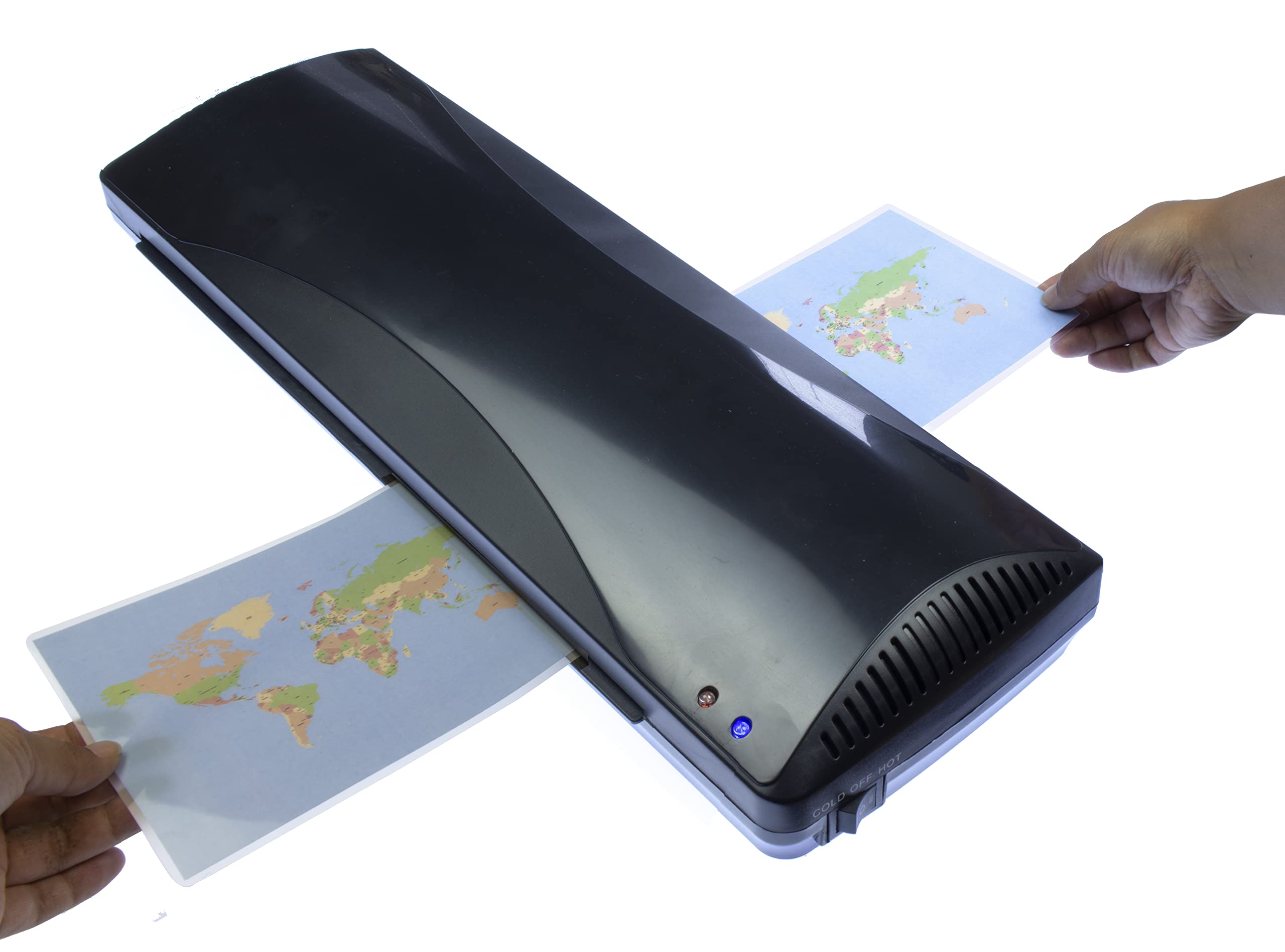 Kangaro Laminating Film A5 154 x 216 mm 80 Micron 100 Sheets, black - Image 4