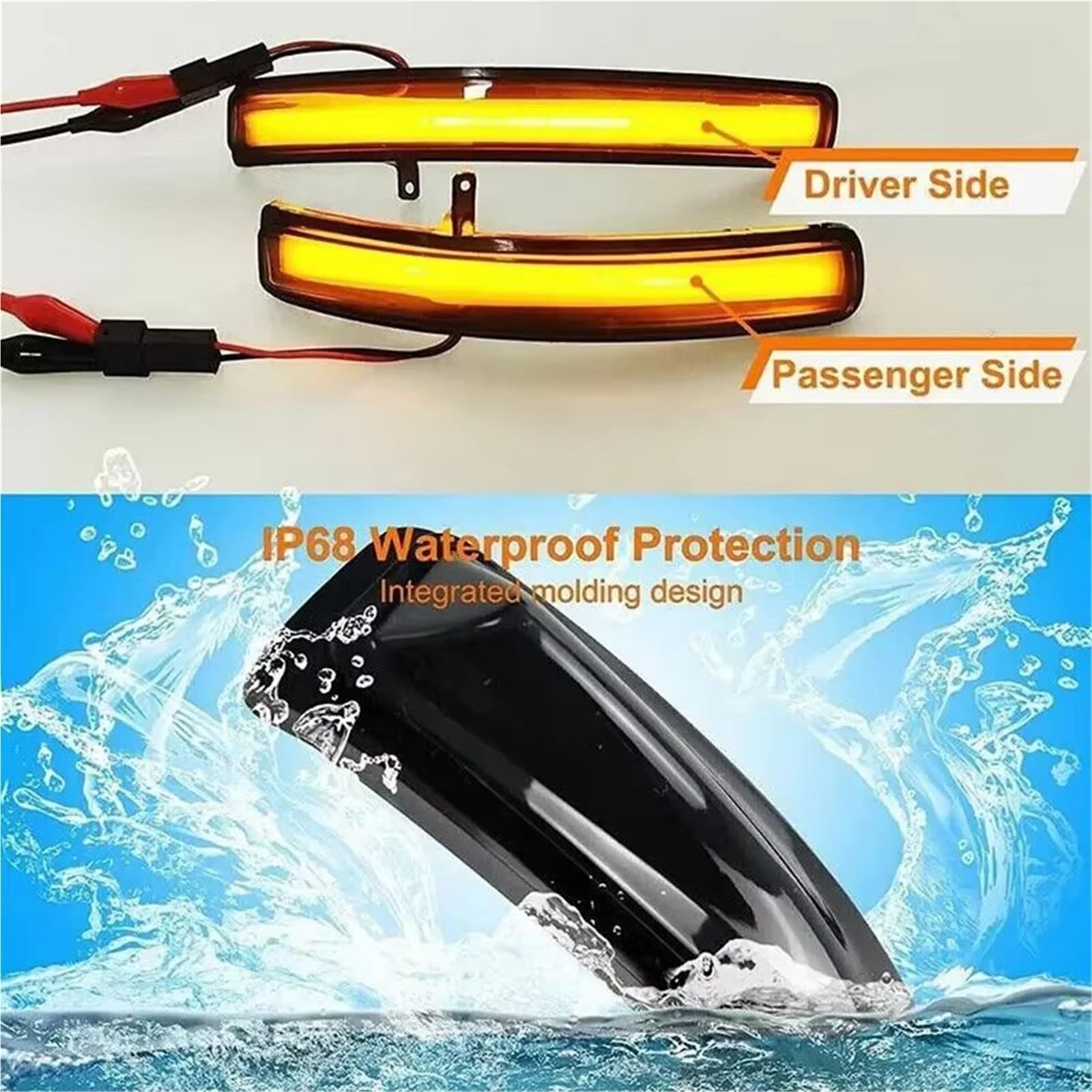 Indicatore Laterale Per Explorer 2011-2019 Indicatore Di Direzione Dello Specchietto Laterale Sinistro Destro LED Lampade Lampeggianti Indicatori di Direzione
