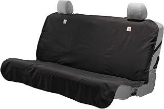 Carhartt Quick-Fit Nylon Duck Seat Protector, Durable Pet Seat Cover, Bucket Seat & Bench Seat Throws