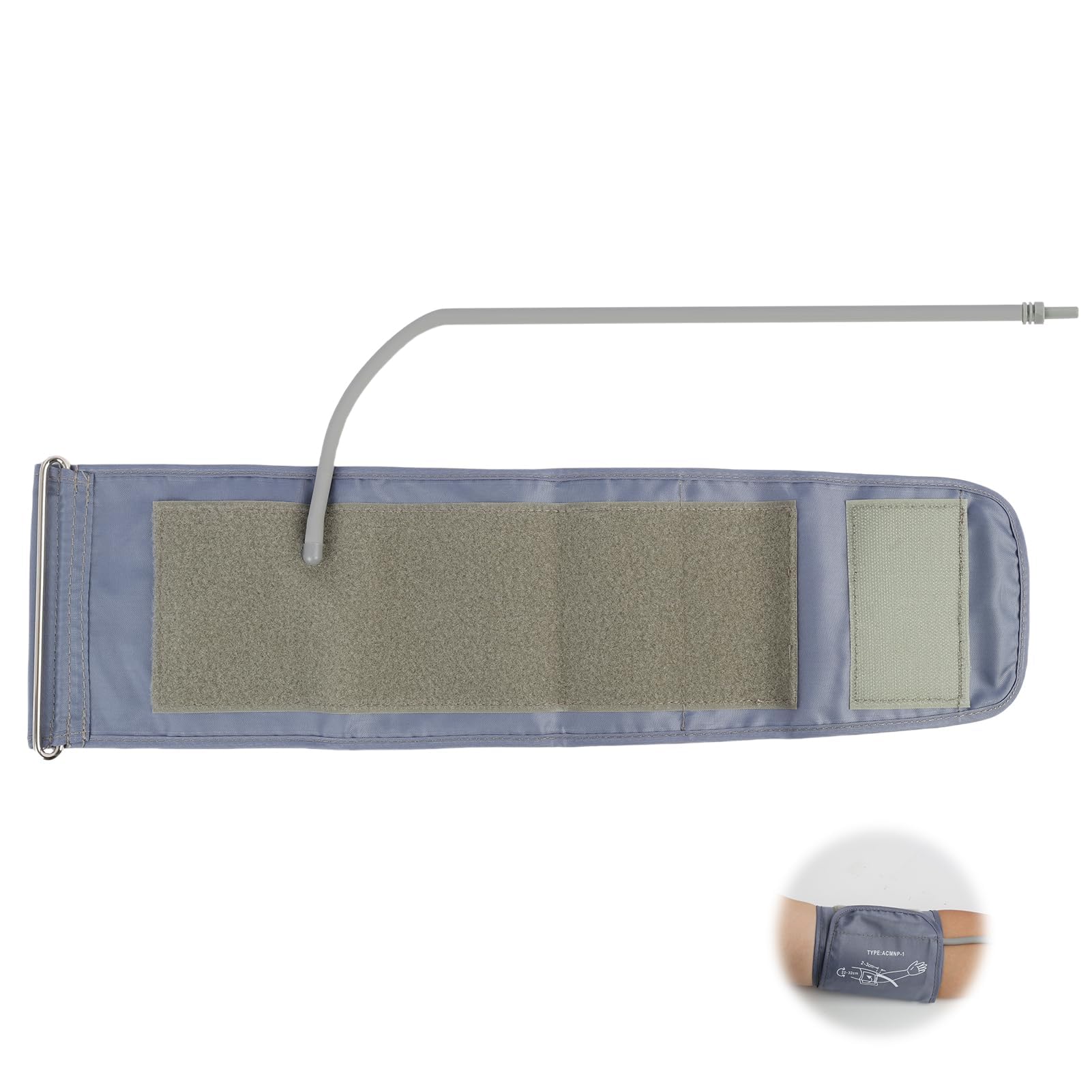 Blutdruck Manschette für Oberarm 22-32cm, Ersatz Blutdruckmanschette Kompatibel mit Omron, Universelle Manschette für Blutdruckmessgerät, Zubehör für Tragbare Blutdruckmessgeräte