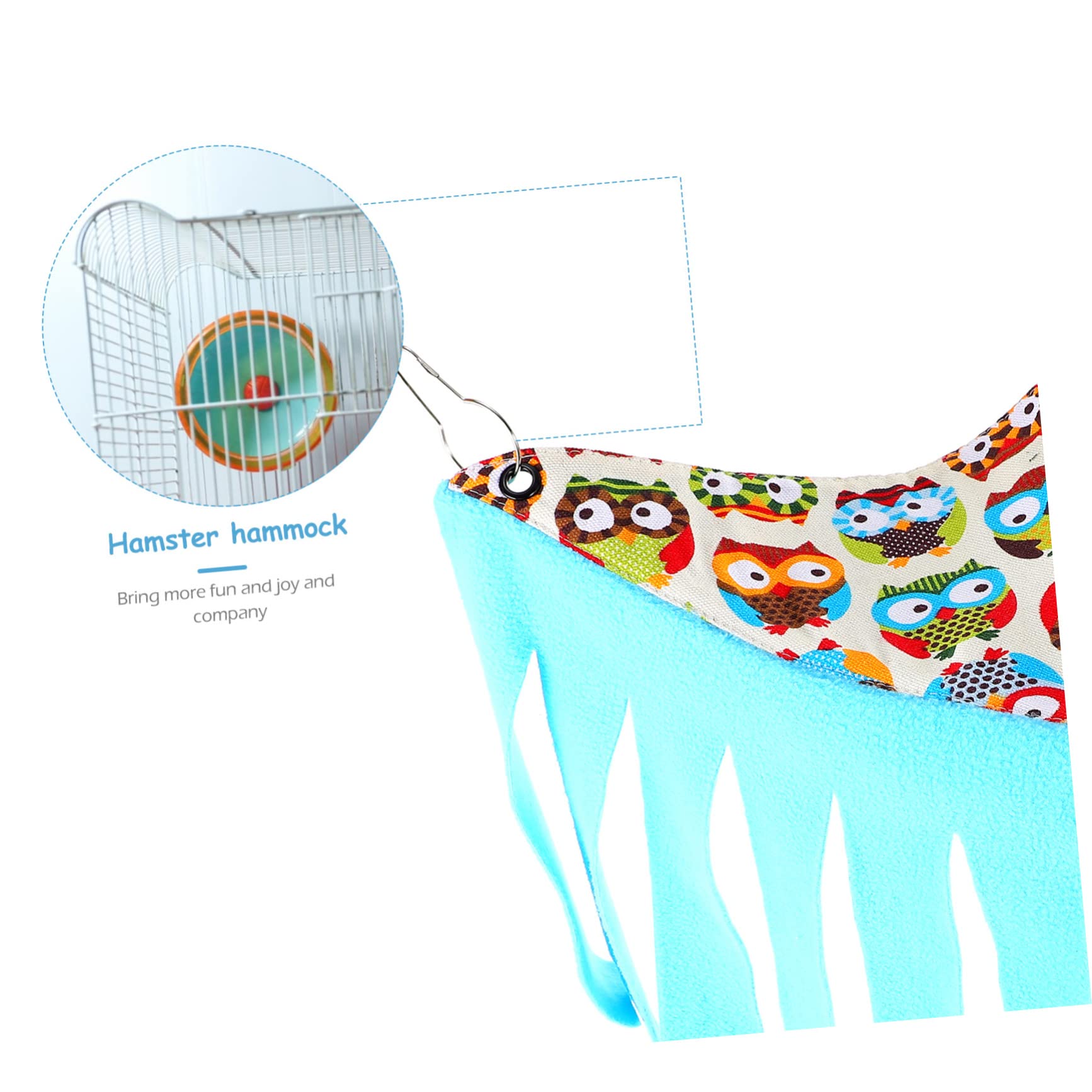 BESPORTBLE 3 Piezas Hamaca de hámster Hamaca de Guinea Hamaca Cama para Dormir Cama Colgante para cobayas Casa para rincón de roedores. Juguete pequeño escondite de Mascotas Mascota pequeña