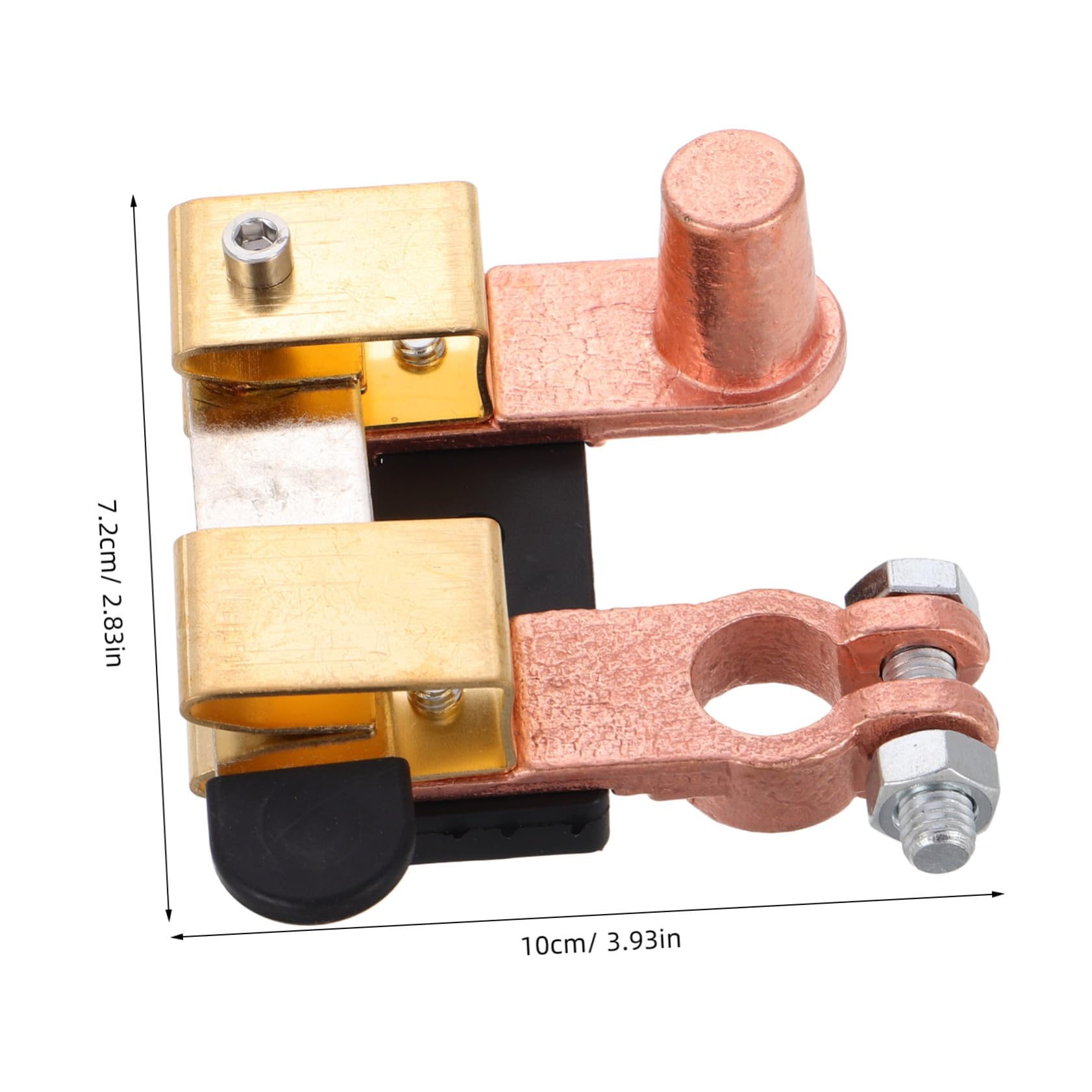 Anneome Rv Car Boat Atv Battery Isolator Knife Switch Battery Disconnect Switch Safe Power Cutoff Versatile Use