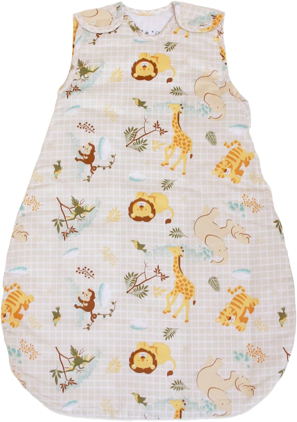 BABYINABAG Baby Sleeping Bag and Sack, Animal Pattern, 2.5 Tog Warm Quilted Winter Model