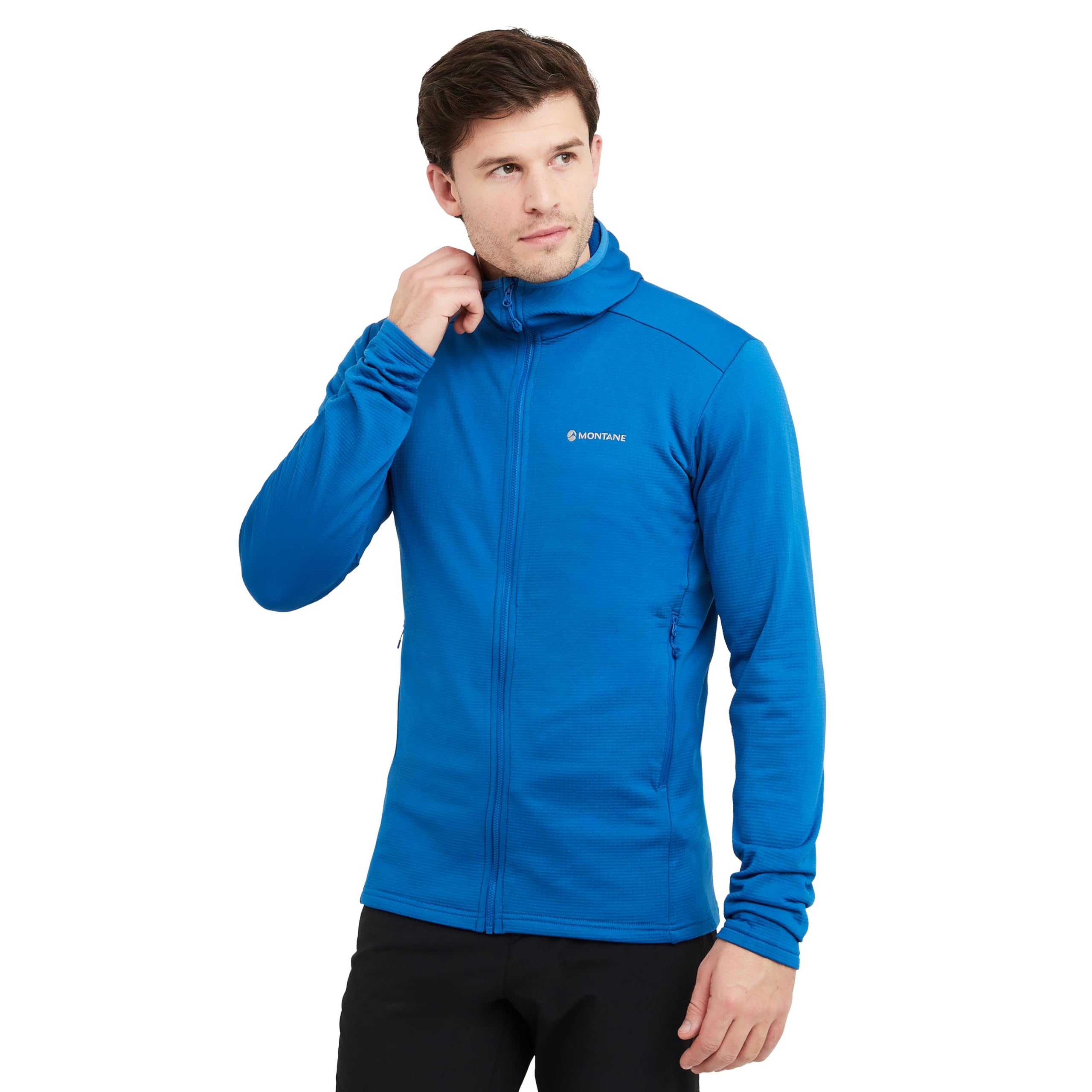 Montane Men's Multicoloured Sweatshirt Brand Model Protium Hoodie Neptune Blue L