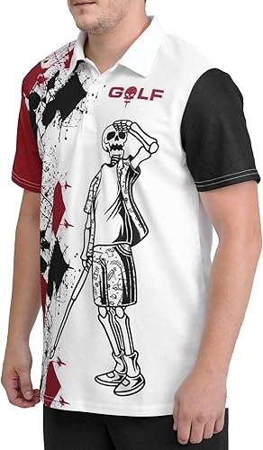 Miniatura 3 de HIVICHI Golf Shirts for Men Funny Golf Shirts for Men Golf Outfits Golfing Gifts Golf Lover
