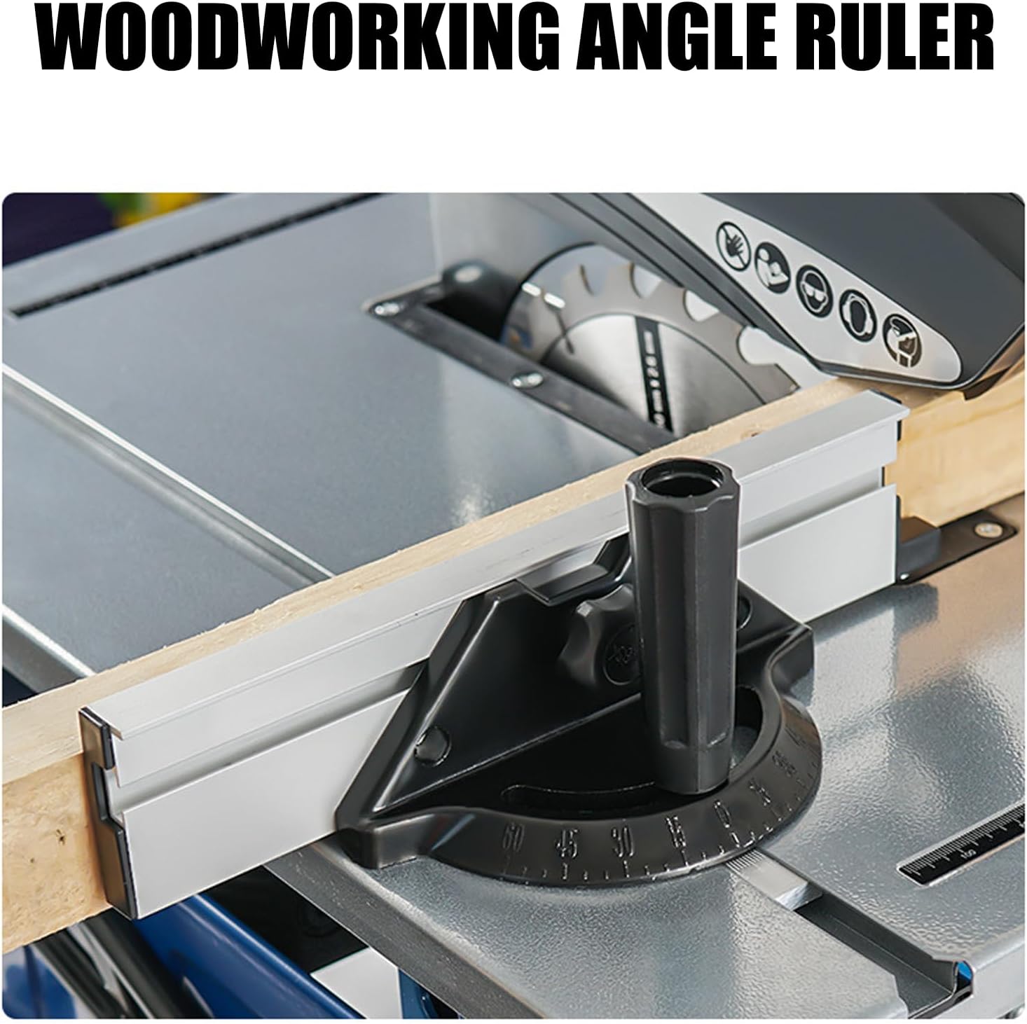 Table Sawing Miter Gauges Miter Gauges Fence Adjustable Angles Ruler Woodworking Tool Angles Plate Ruler Replace Adjustable