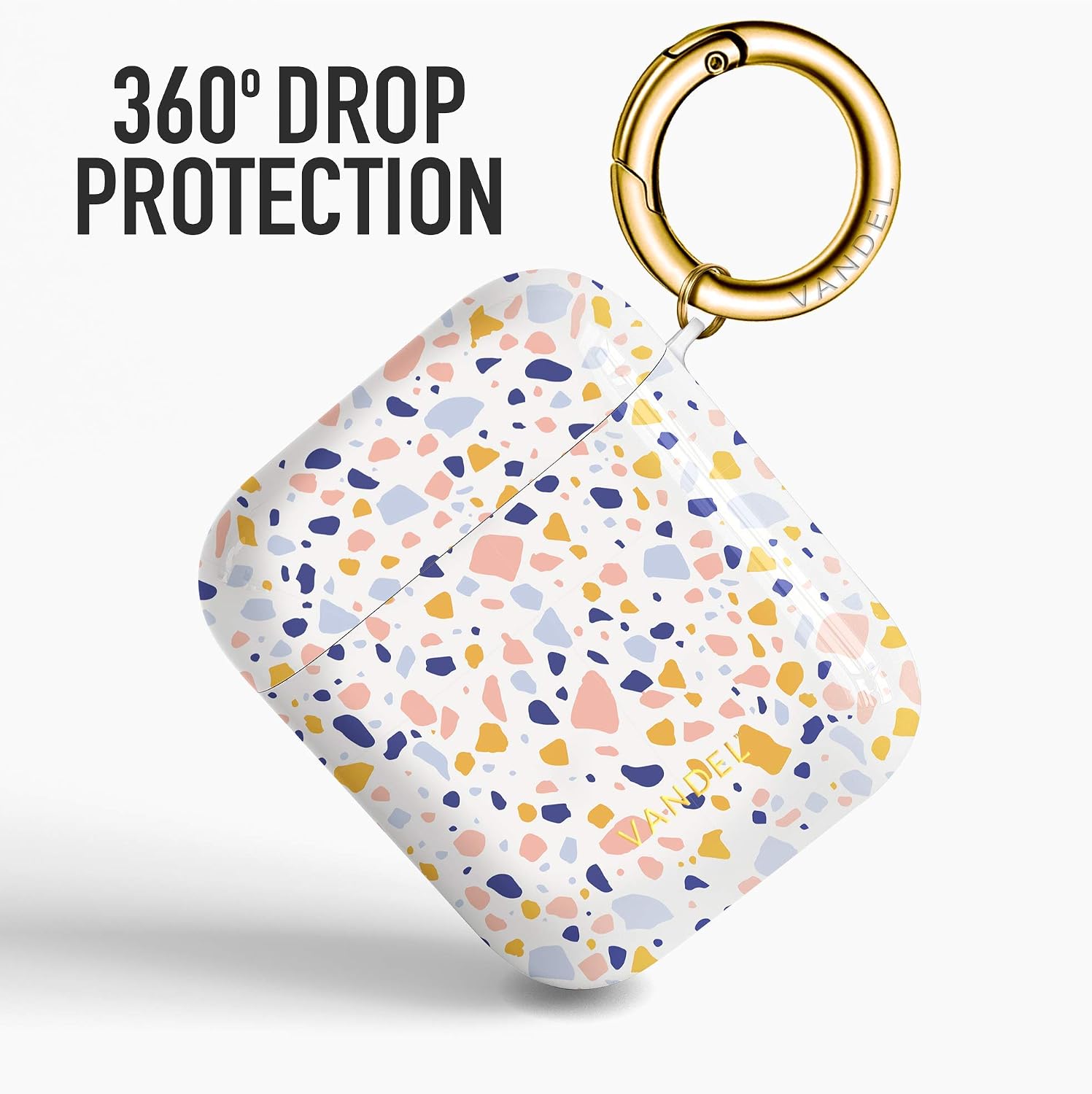 Vandel Designer Case with Aesthetic Design Keychain for Women & Girls image 5